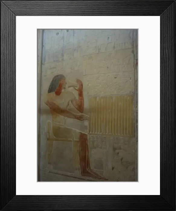 Framed Print : Mastaba of Ptahhotep and Akhethotep. Egypt Framed Print : Mastaba of Ptahhotep and Akhethotep. Egypt