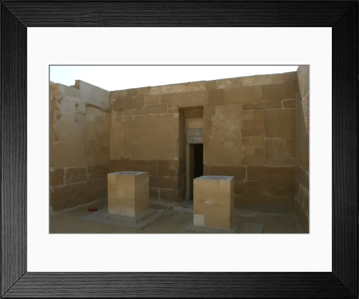 Framed Print : Mastaba of Ptahhotep and Akhethotep. Egypt Framed Print : Mastaba of Ptahhotep and Akhethotep. Egypt