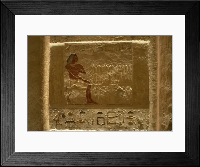 Framed Print : Mastaba of Irukaptah. Saqqara. Egypt Framed Print : Mastaba of Irukaptah. Saqqara. Egypt