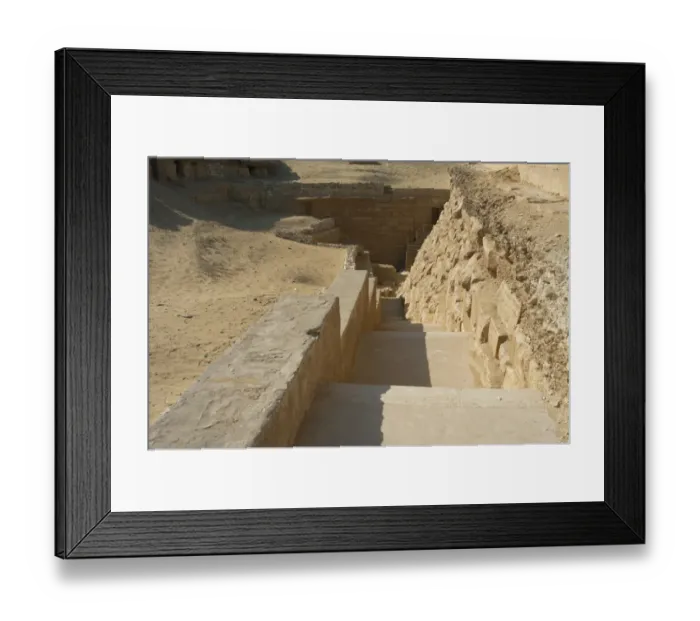 Framed Print : Mastaba of Irukaptah. Saqqara. Egypt Framed Print : Mastaba of Irukaptah. Saqqara. Egypt