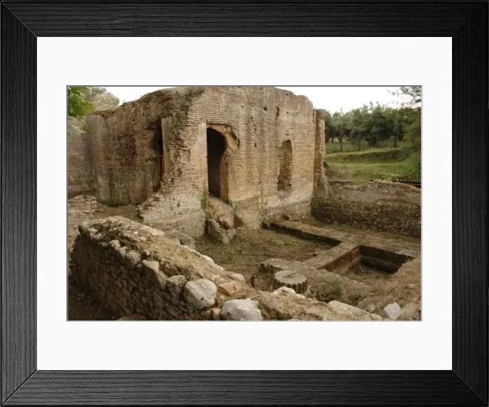 Framed Print : Roman Period. Neros House called Octagon Framed Print : Roman Period. Neros House called Octagon