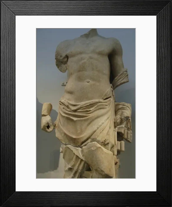 Framed Print : Zeus. Decoration of the Temple of Zeus in the Sanctuary of O Framed Print : Zeus. Decoration of the Temple of Zeus in the Sanctuary of O