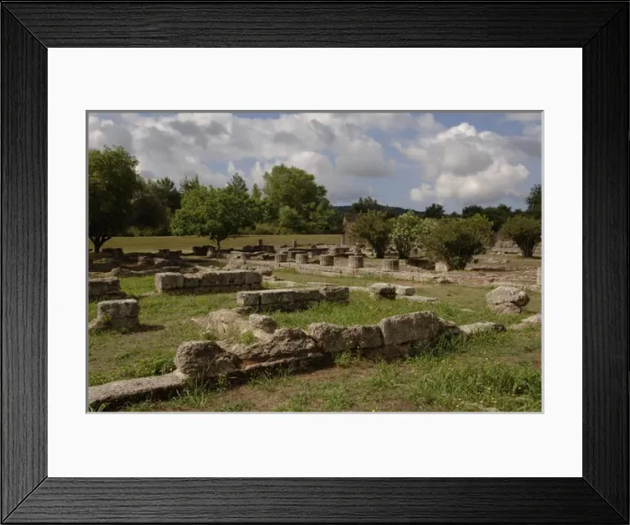 Framed Print : Greek Art. Leonidaion. Olympia. Greece Framed Print : Greek Art. Leonidaion. Olympia. Greece