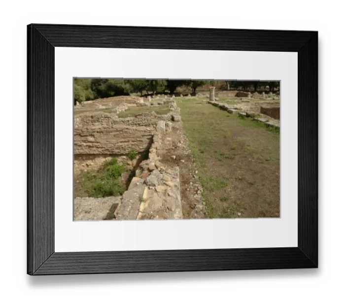 Framed Print : Greek Art. Leonidaion. Olympia. Greece Framed Print : Greek Art. Leonidaion. Olympia. Greece