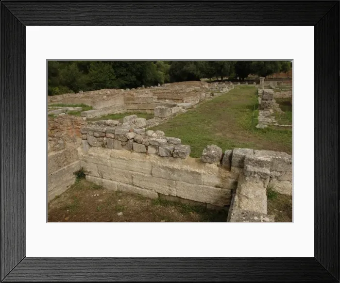 Framed Print : Greek Art. Leonidaion. Olympia. Greece Framed Print : Greek Art. Leonidaion. Olympia. Greece