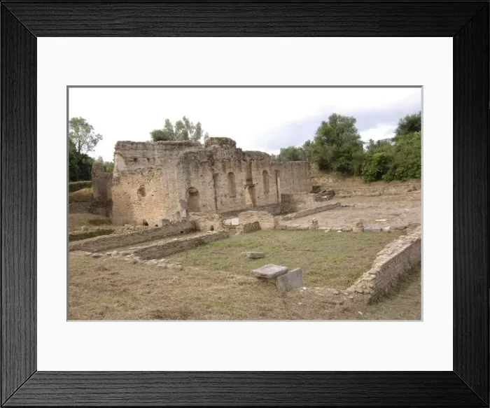 Framed Print : Greek Art. Leonidaion. Baths. Olympia. Greece Framed Print : Greek Art. Leonidaion. Baths. Olympia. Greece