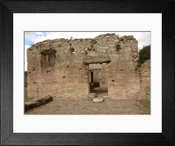 Framed Print : Greek Art. Leonidaion. Baths. Olympia. Greece Framed Print : Greek Art. Leonidaion. Baths. Olympia. Greece