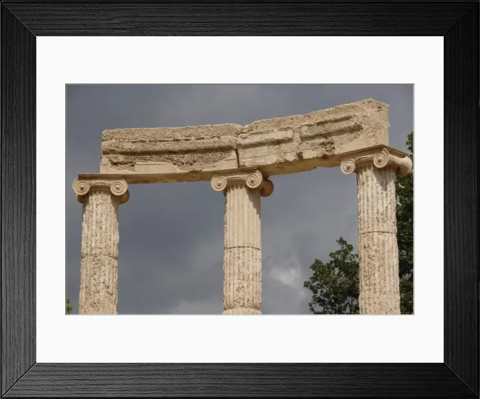 Framed Print : Greek Art. The Philippeion. 4th century B. C Framed Print : Greek Art. The Philippeion. 4th century B. C