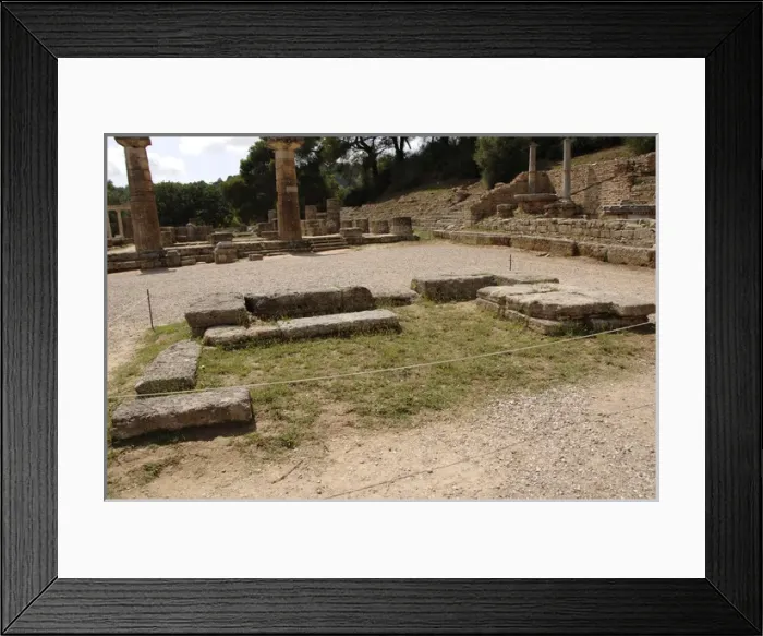 Framed Print : Greek Art. Altar of Hera. Olympia Framed Print : Greek Art. Altar of Hera. Olympia