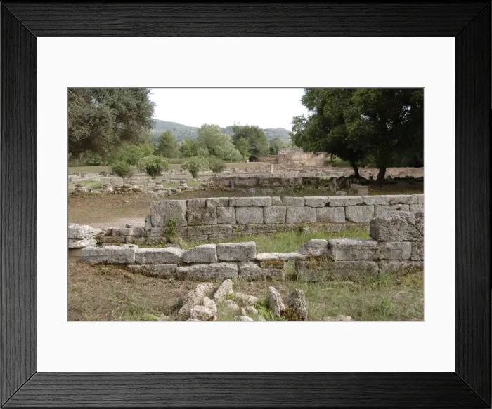 Framed Print : Greek Art. Leonidaion. Olympia. Greece Framed Print : Greek Art. Leonidaion. Olympia. Greece