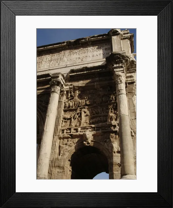 Framed Print : Italy. Rome. Arch of Septimius Severus Framed Print : Italy. Rome. Arch of Septimius Severus
