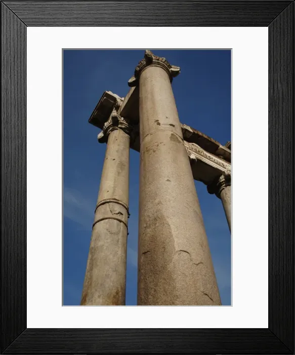 Framed Print : Italy. Rome. Temple of Saturn