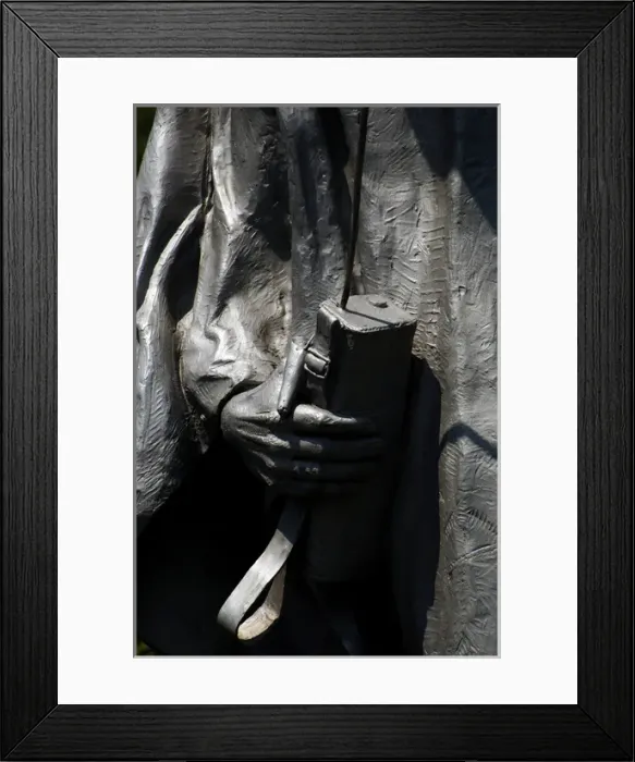 Framed Print : Korean War Veterans Memorial (1995). Washington D. C. United Framed Print : Korean War Veterans Memorial (1995). Washington D. C. United