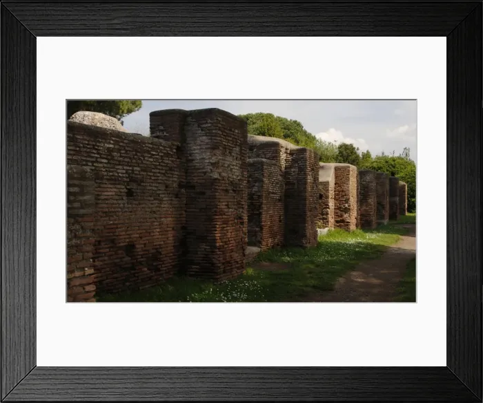 Framed Print : Baths of Neptune. Ostia Antica. Italy Framed Print : Baths of Neptune. Ostia Antica. Italy