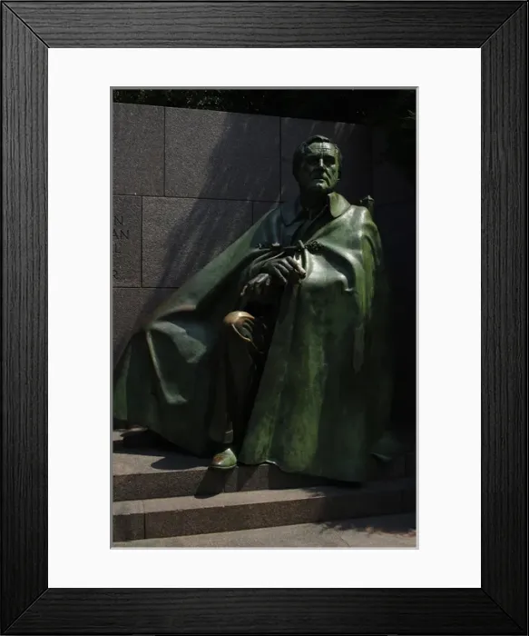 Framed Print : Franklin D. Roosevelt Memorial. United States
