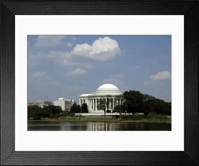 Framed Print : Thomas Jefferson Memorial. Washington D. C. United States Framed Print : Thomas Jefferson Memorial. Washington D. C. United States