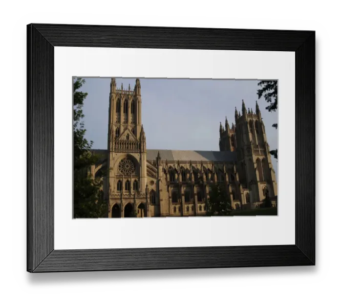 Framed Print : Washington National Cathedral. Washington D. C. United States Framed Print : Washington National Cathedral. Washington D. C. United States