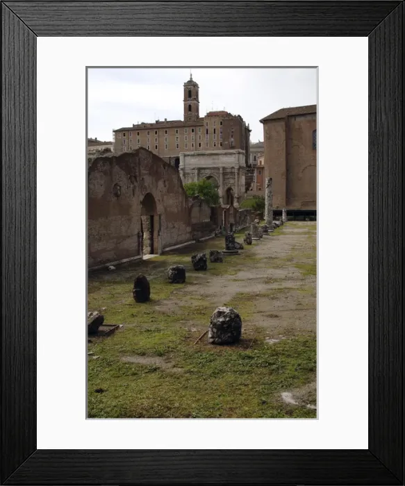 Framed Print : Italy. Rome. Basilica Aemilia Framed Print : Italy. Rome. Basilica Aemilia