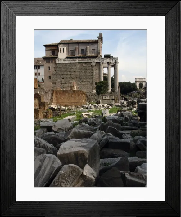 Framed Print : Italy. Rome. Roman Forum Framed Print : Italy. Rome. Roman Forum