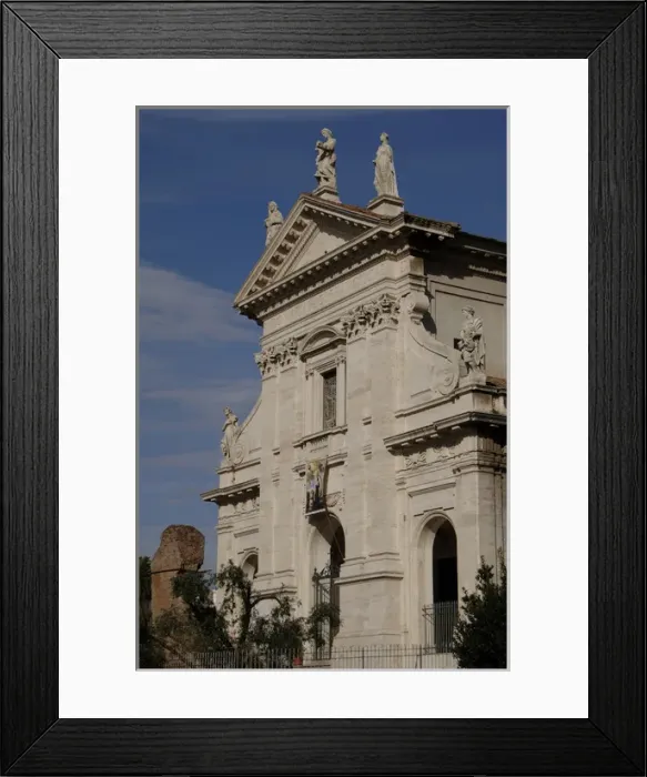 Framed Print : Italy. Rome. Church of Saint Frances of Rome Framed Print : Italy. Rome. Church of Saint Frances of Rome