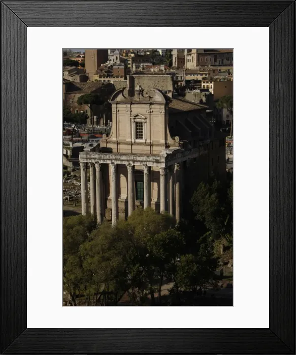 Framed Print : Temple of Antoninus and Faustina. Rome. Italy Framed Print : Temple of Antoninus and Faustina. Rome. Italy