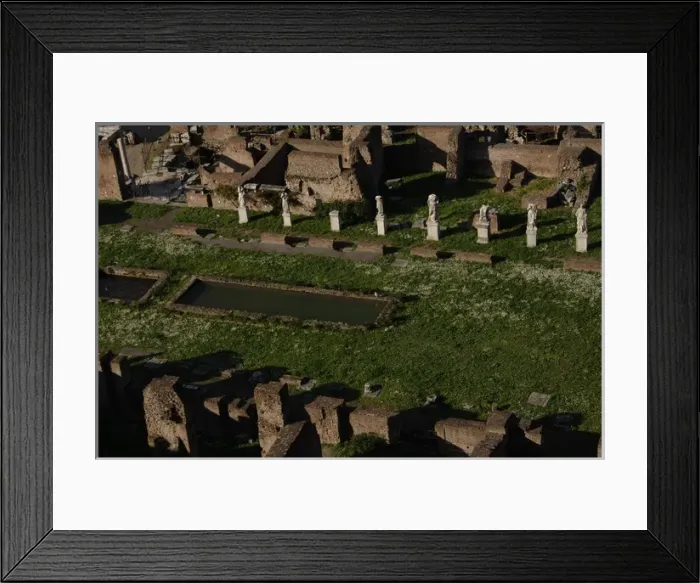 Framed Print : House of the Vestal Virgins. Rome. Italy Framed Print : House of the Vestal Virgins. Rome. Italy