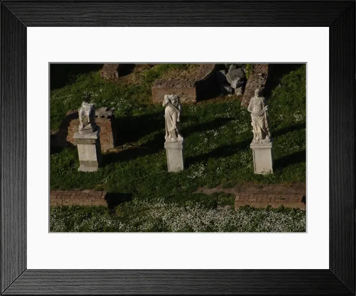 Framed Print : House of the Vestal Virgins. Rome. Italy Framed Print : House of the Vestal Virgins. Rome. Italy