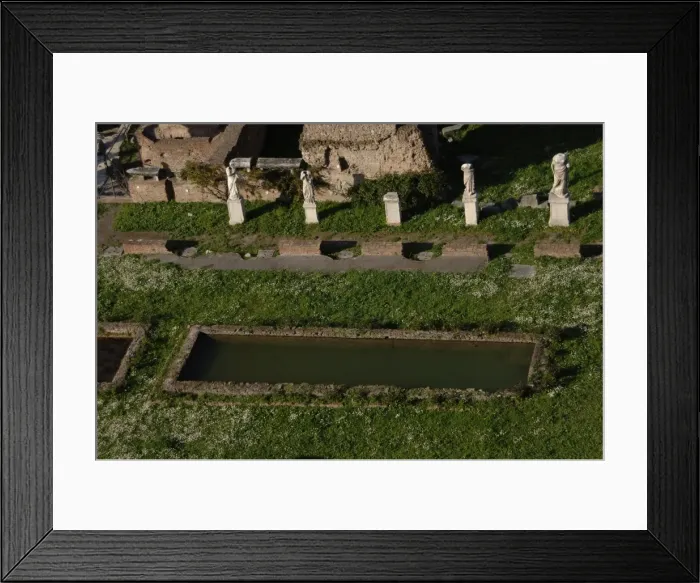 Framed Print : House of the Vestal Virgins. Rome. Italy Framed Print : House of the Vestal Virgins. Rome. Italy