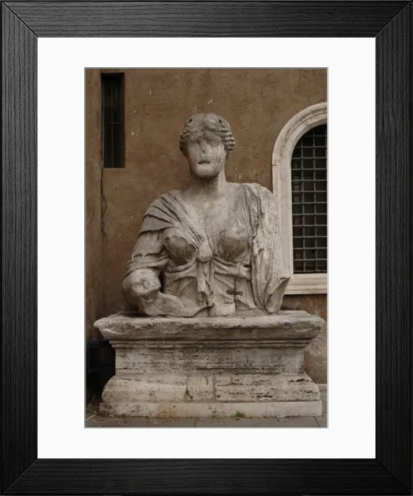Framed Print : Madama Lucrezia roman bust Framed Print : Madama Lucrezia roman bust