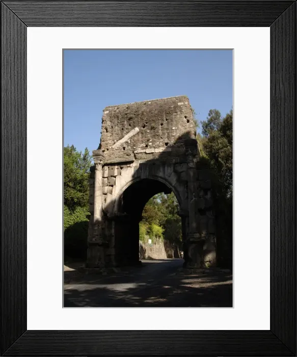 Framed Print : Arch of Drusus. Rome. Italy Framed Print : Arch of Drusus. Rome. Italy