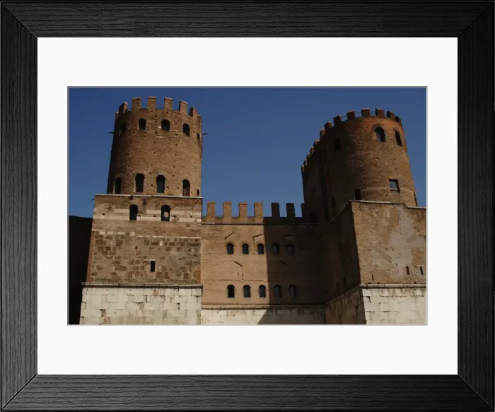 Framed Print : Saint Sebastian Gate. Rome. Italy Framed Print : Saint Sebastian Gate. Rome. Italy