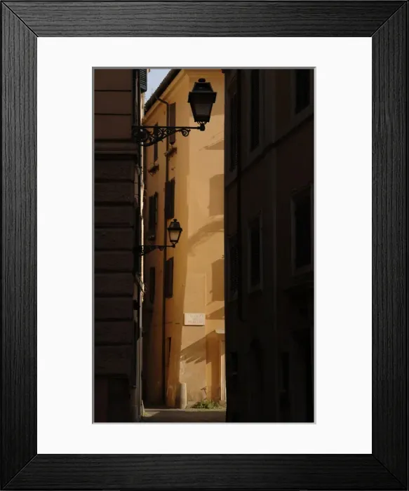 Framed Print : Italy. Rome. Street. City center Framed Print : Italy. Rome. Street. City center