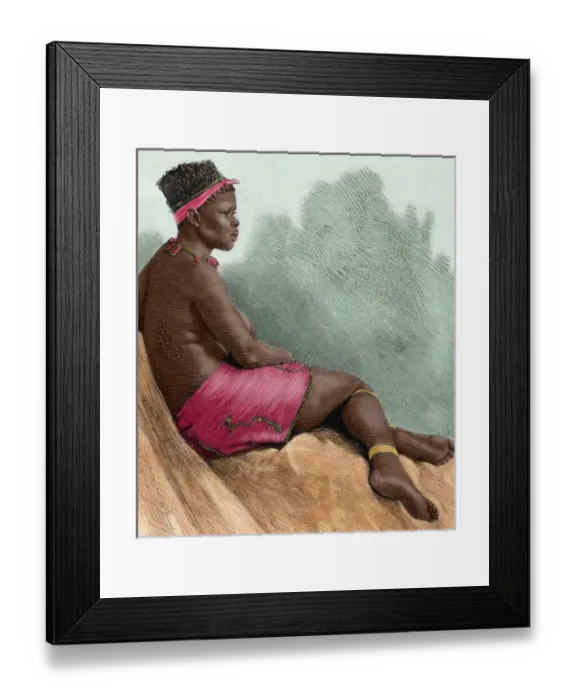 Framed Print : Africa. Zulu woman Framed Print : Africa. Zulu woman