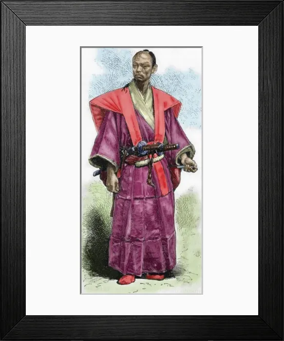 Framed Print : Japan. Taikun officer Framed Print : Japan. Taikun officer
