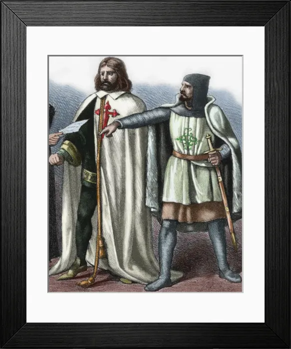 Framed Print : Military Orders: Calatrava and Santiago Framed Print : Military Orders: Calatrava and Santiago