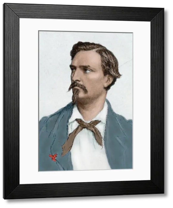 Framed Print : Frederic Mistral (1830-1914). French writer and lexicographe Framed Print : Frederic Mistral (1830-1914). French writer and lexicographe