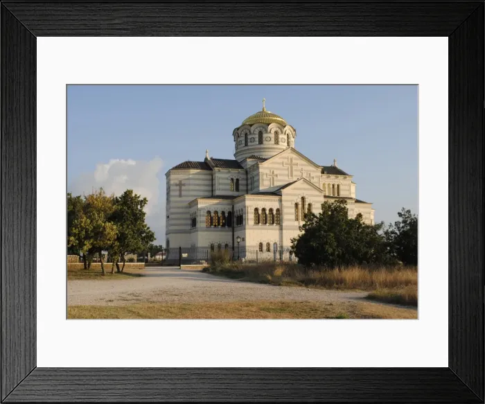 Framed Print : Ukraine. Saint Vladimir Cathedral