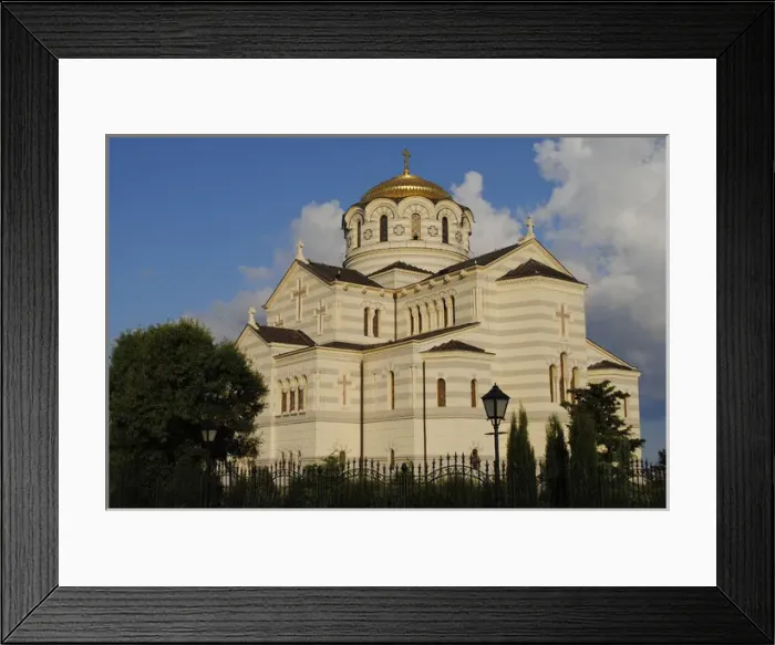 Framed Print : Ukraine. Saint Vladimir Cathedral Framed Print : Ukraine. Saint Vladimir Cathedral