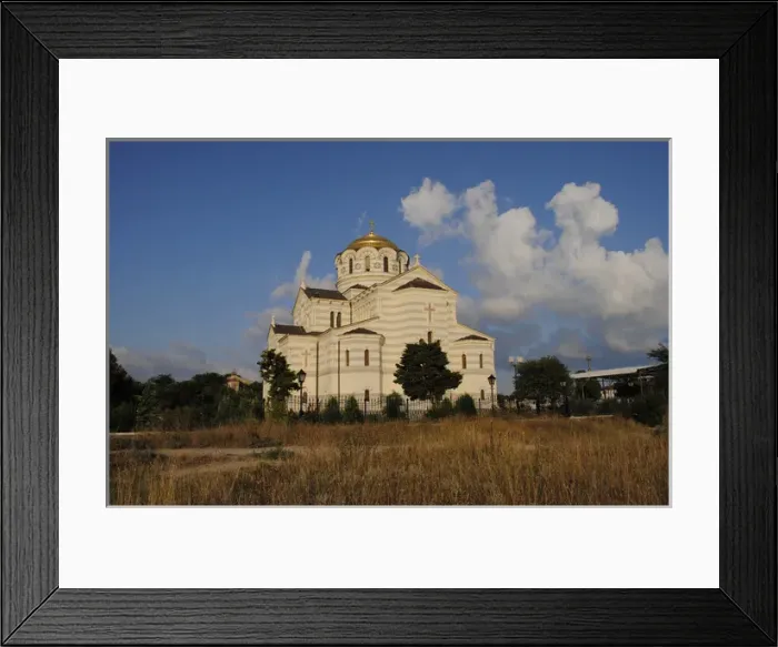 Framed Print : Ukraine. Saint Vladimir Cathedral Framed Print : Ukraine. Saint Vladimir Cathedral