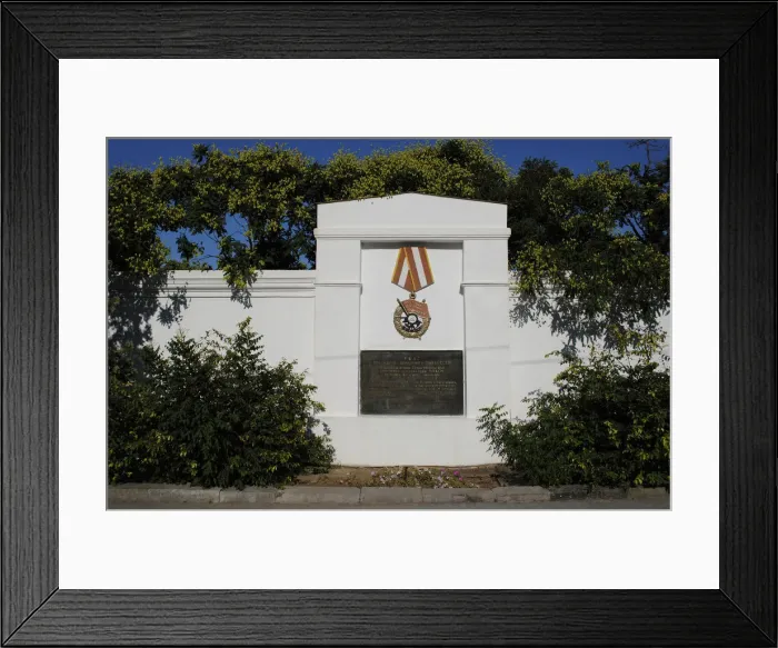 Framed Print : Monument to the heroes of the communist Ukraine. Sevastopol Framed Print : Monument to the heroes of the communist Ukraine. Sevastopol