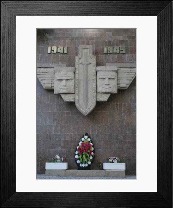 Framed Print : Ukraine. Sevastopol. Memorial to World War II Framed Print : Ukraine. Sevastopol. Memorial to World War II