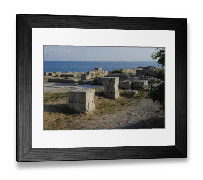 Framed Print : Ukraine. Chersonesus Taurica ruins Framed Print : Ukraine. Chersonesus Taurica ruins