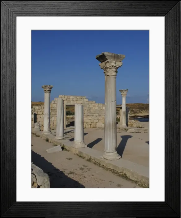 Framed Print : Ukraine. Chersonesus Taurica ruins Framed Print : Ukraine. Chersonesus Taurica ruins