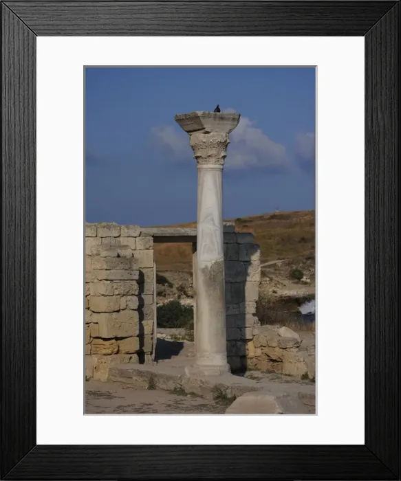 Framed Print : Ukraine. Chersonesus Taurica ruins Framed Print : Ukraine. Chersonesus Taurica ruins