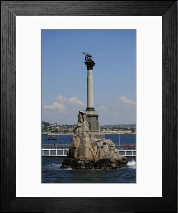 Framed Print : Sevastopol. Monument to the Scuttled Ships Framed Print : Sevastopol. Monument to the Scuttled Ships