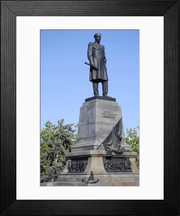 Framed Print : Pavel Nakhimov. Statue. Sevastopol Framed Print : Pavel Nakhimov. Statue. Sevastopol