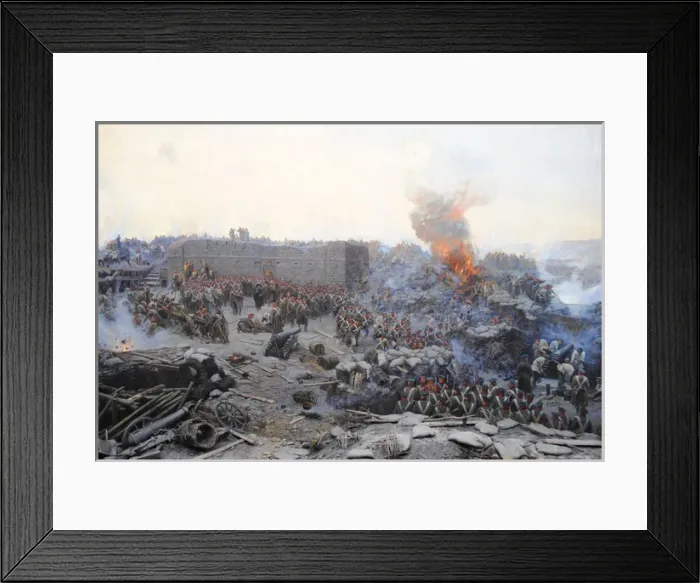 Framed Print : Crimean War (1853-1856). Siege of Sevastopol, 1854-1855, by Framed Print : Crimean War (1853-1856). Siege of Sevastopol, 1854-1855, by