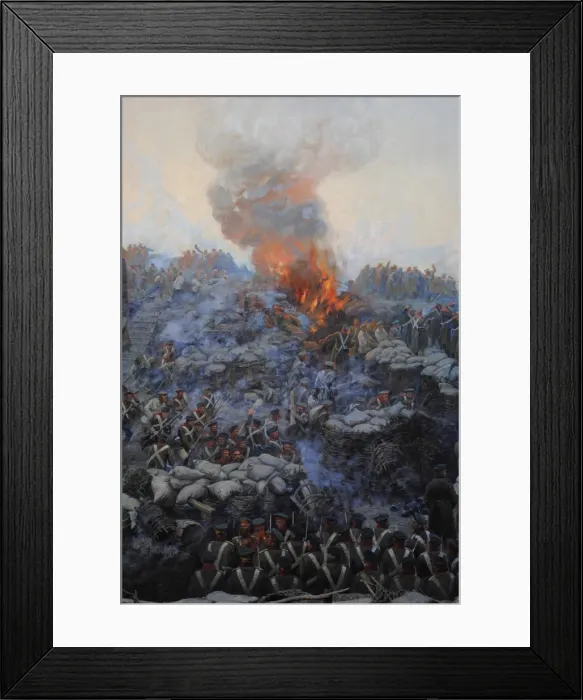 Framed Print : Crimean War (1853-1856). Siege of Sevastopol, 1854-1855, by Framed Print : Crimean War (1853-1856). Siege of Sevastopol, 1854-1855, by