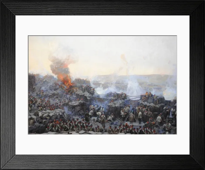 Framed Print : Crimean War (1853-1856). Siege of Sevastopol, 1854-1855, by Framed Print : Crimean War (1853-1856). Siege of Sevastopol, 1854-1855, by