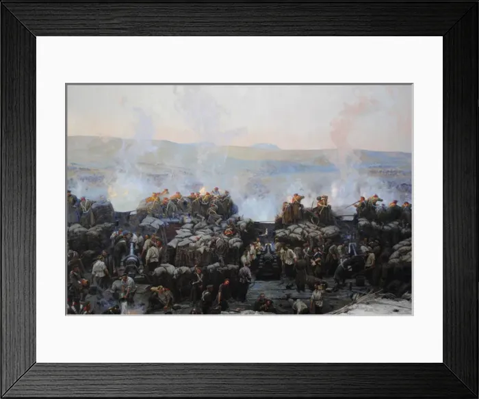 Framed Print : Crimean War (1853-1856). Siege of Sevastopol, 1854-1855, by Framed Print : Crimean War (1853-1856). Siege of Sevastopol, 1854-1855, by